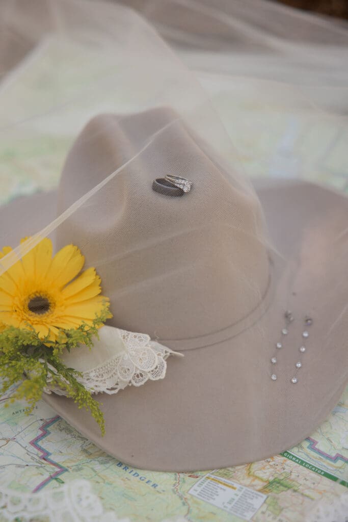 Detail photos of a Western Wedding